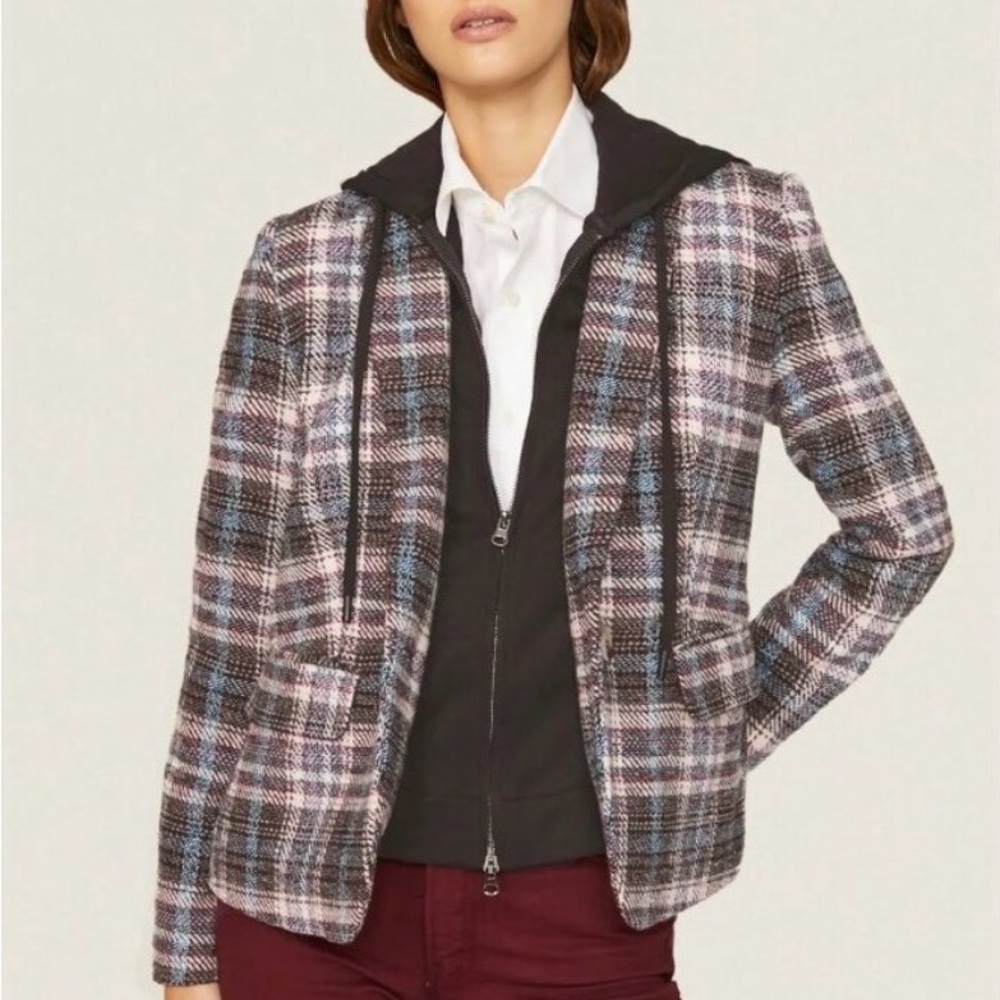 Central Park West Plaid Dickie Blazer size small $260